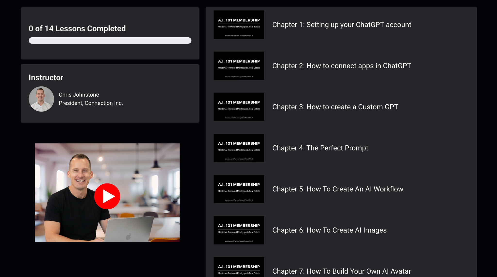 AI 101 Video Training